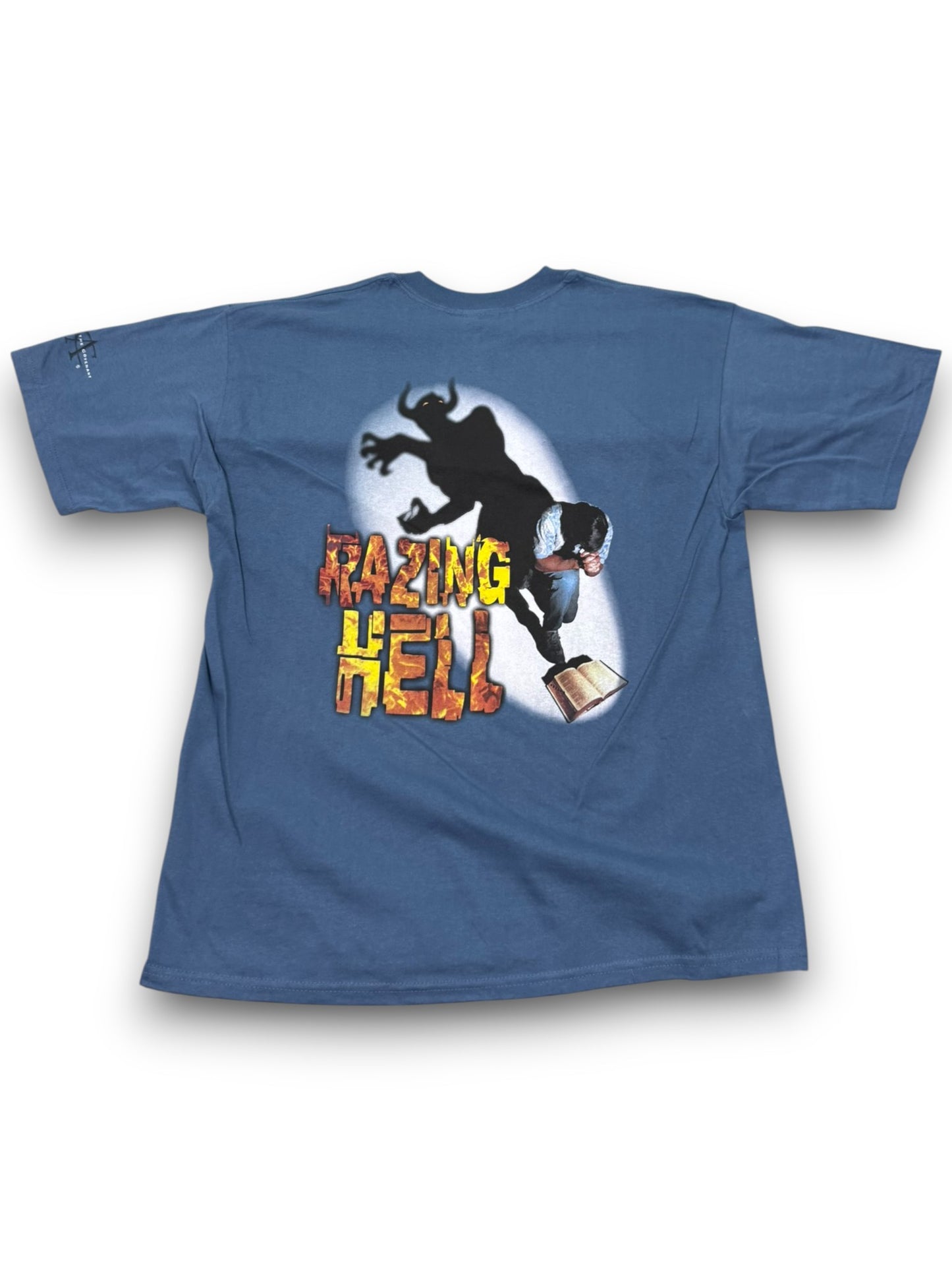 Vintage Art of the Covenant “Hell Razer / Razing Hell” Jesus Tee NWT (XL)