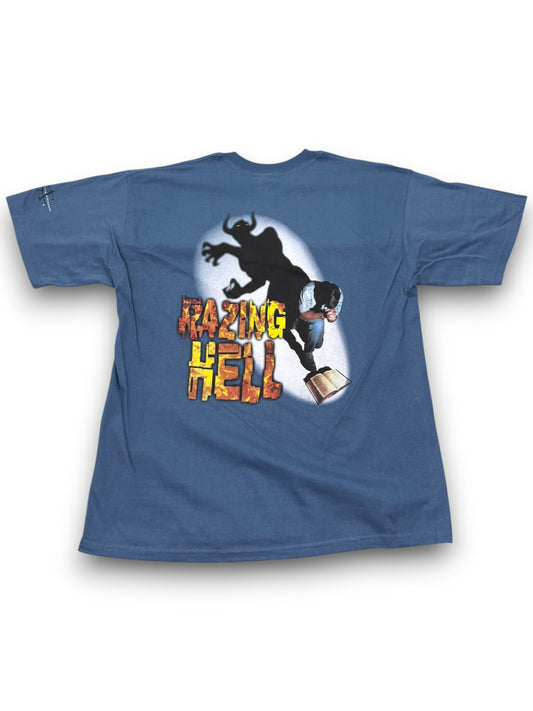 Vintage Art of the Covenant “Hell Razer / Razing Hell” Jesus Tee NWT (XL)