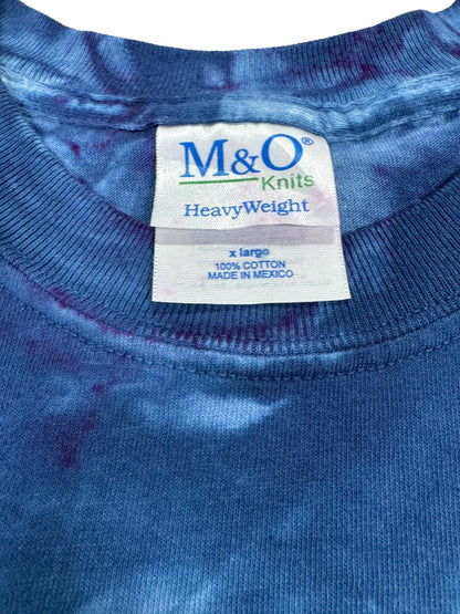 Vintage Jesus Crucifixion Art Gustave Doré Isaiah 53:5 Tie-Dye Jesus Tee (XL)