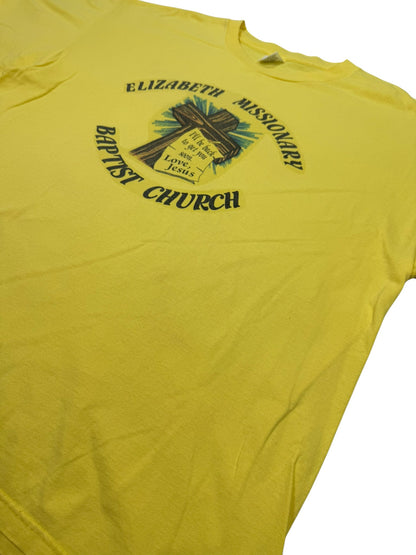 RARE Vintage SWAT Missionary Baptist Church Single Stitch Jesus Tee (XXL)