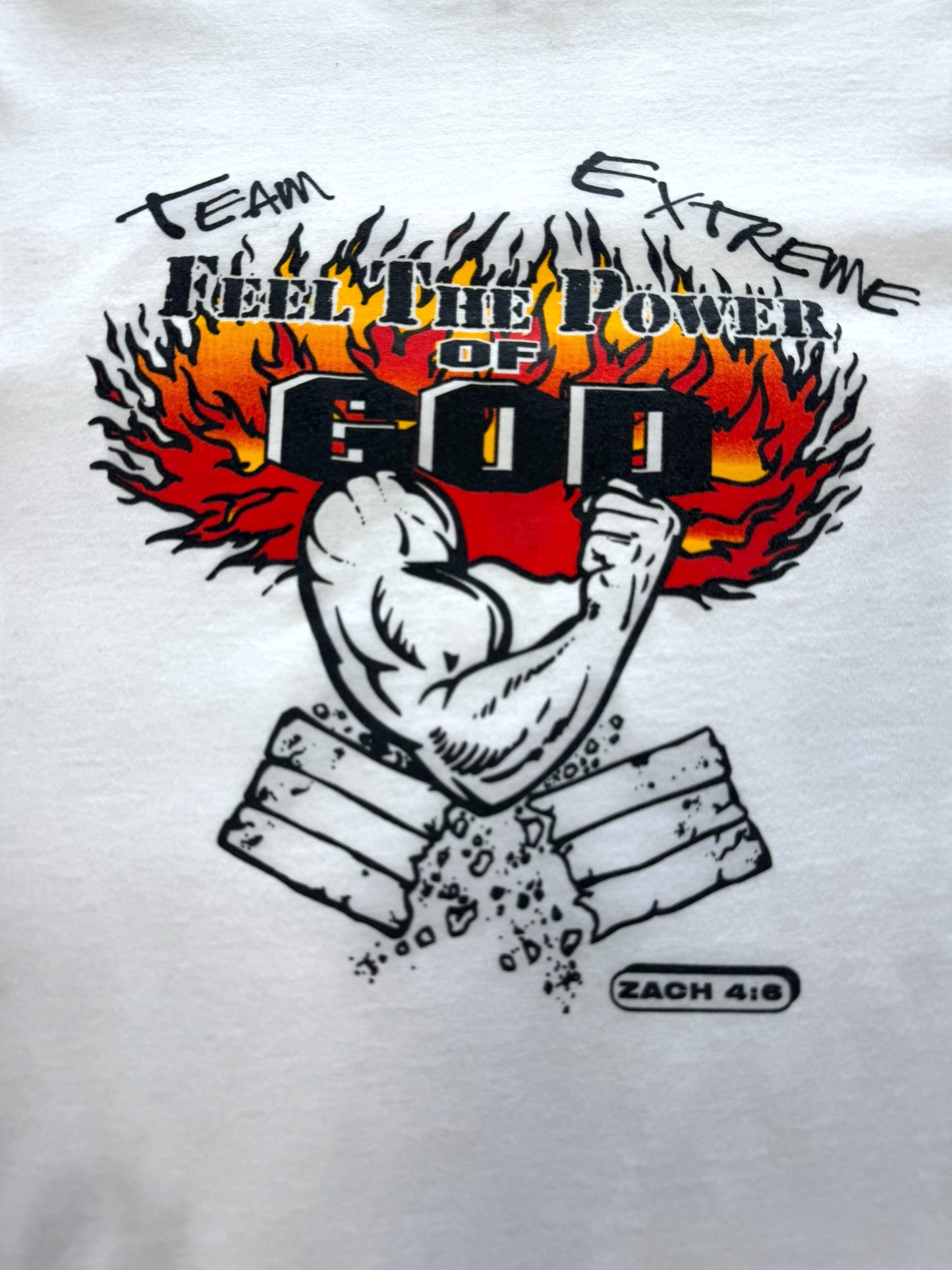 Vintage “Feel the Power of GOD” Team Extreme Graphic Tee (XL)