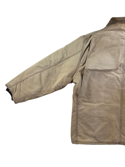 Vintage Carhartt CQ186 Arctic Quilt Lined Jacket USA Made Faded Men's Sz. 50 XL