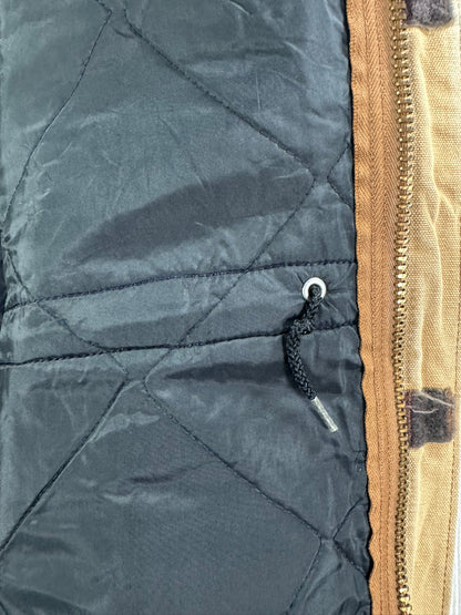 Vintage Carhartt CQ186 Arctic Quilt Lined Jacket USA Made Faded Men's Sz. 50 XL