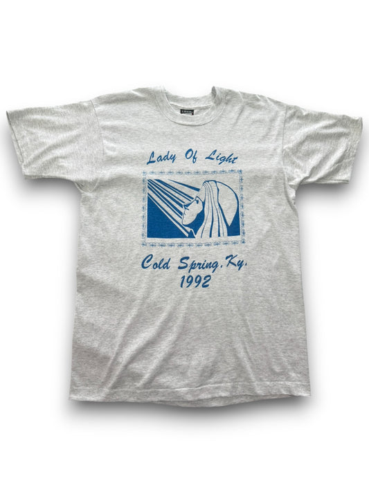 '92 Lady Of Light - Cold Spring, KY Single Stitch Tee (L)