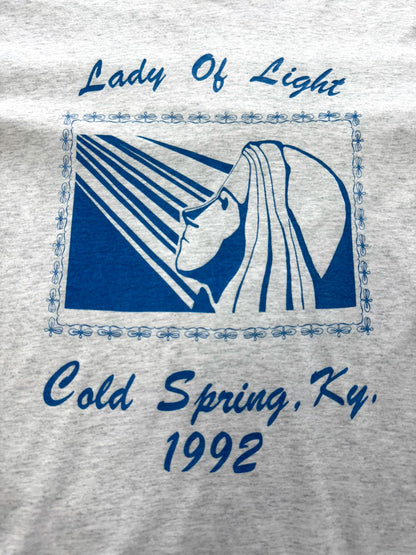 '92 Lady Of Light - Cold Spring, KY Single Stitch Tee (L)