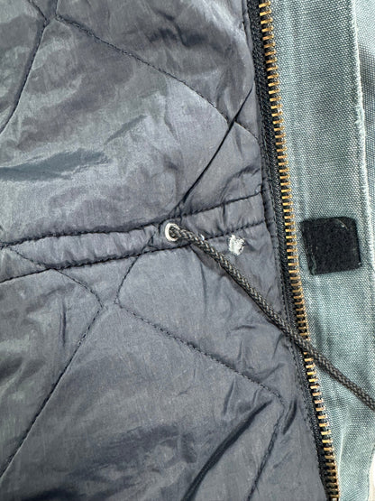 Vintage Carhartt C26 HTG Canvas Duck Artic Traditional Coat Faded Green Mens XL