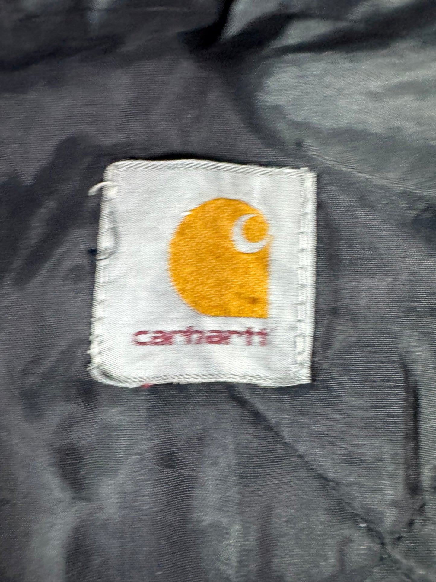 Vintage Carhartt C26 HTG Canvas Duck Artic Traditional Coat Faded Green Mens XL