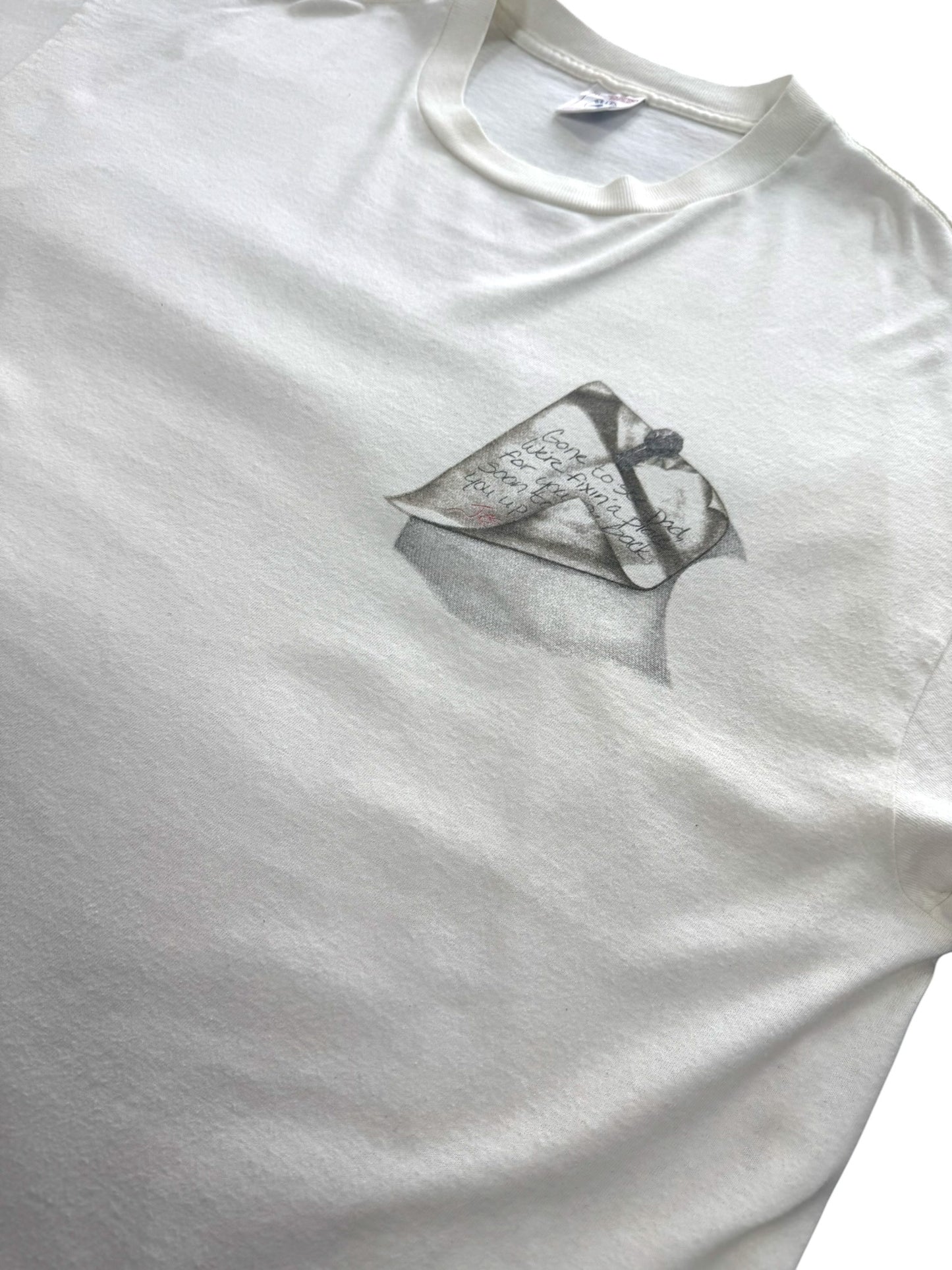 Vintage Single Stitch Jesus Gone To See Dad Tee (XL)