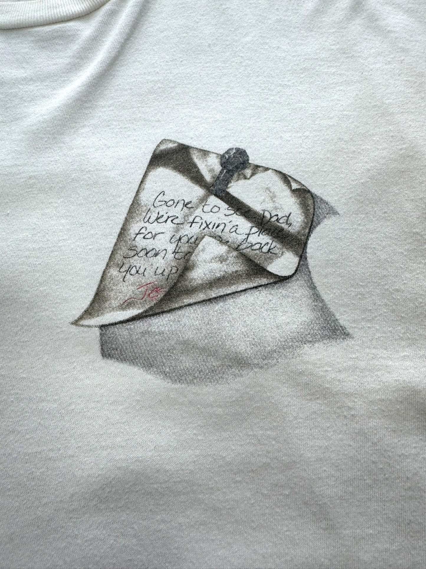 Vintage Single Stitch Jesus Gone To See Dad Tee (XL)