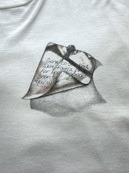 Vintage Single Stitch Jesus Gone To See Dad Tee (XL)