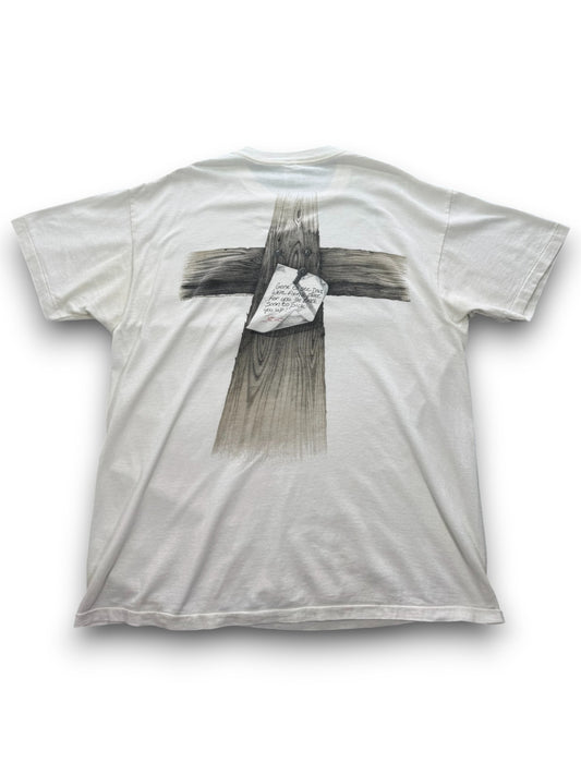 Vintage Single Stitch Jesus Gone To See Dad Tee (XL)
