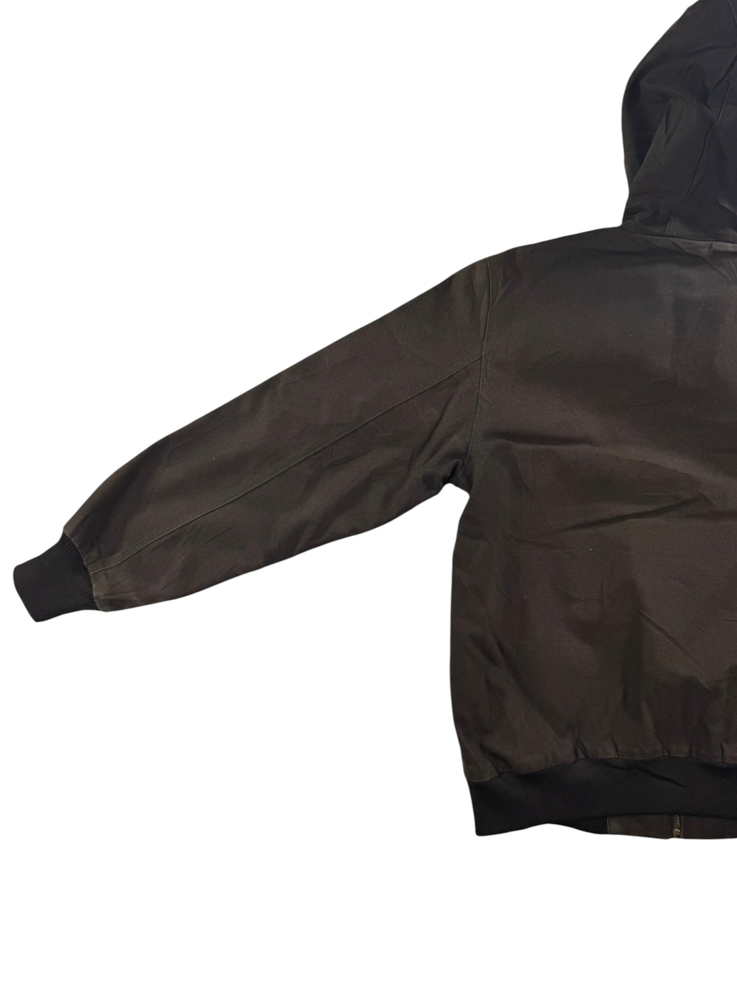 Carhartt WIP Active Bomber Jacket Hooded Brown Men's Large