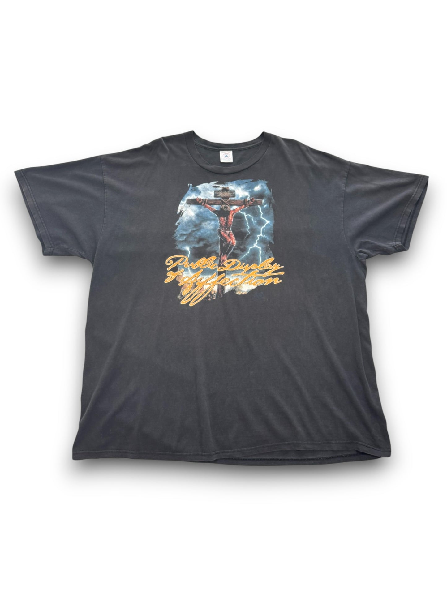 RARE Vintage 90s Jesus Christ Public Display of Affection John 3:16 (XXL)