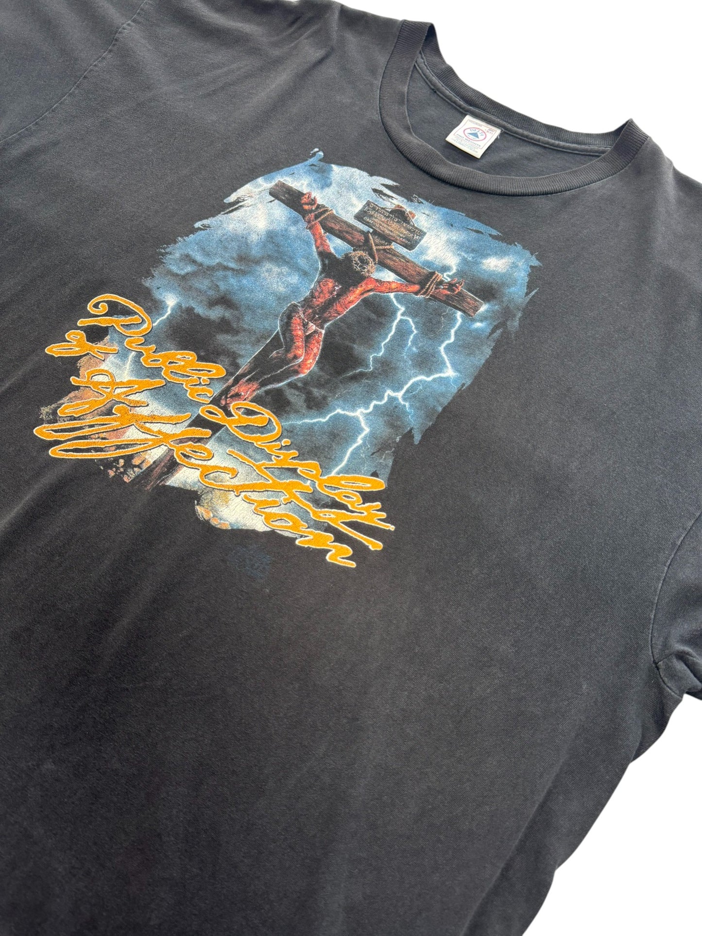 RARE Vintage 90s Jesus Christ Public Display of Affection John 3:16 (XXL)