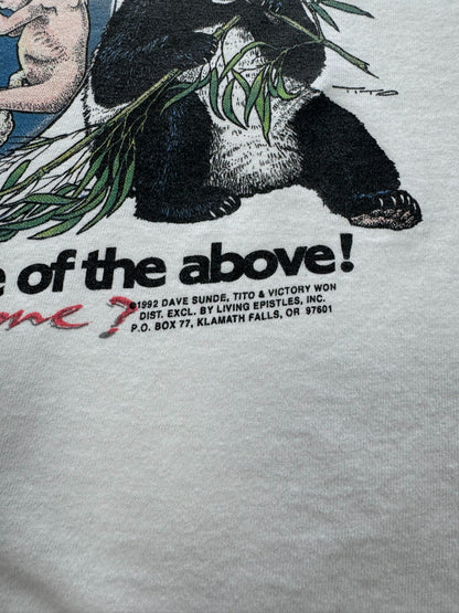 Vintage '92 Living Epistles Endangered Species Single Stitch Tee (XL)
