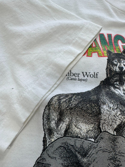 Vintage '92 Living Epistles Endangered Species Single Stitch Tee (XL)