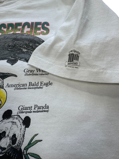 Vintage '92 Living Epistles Endangered Species Single Stitch Tee (XL)