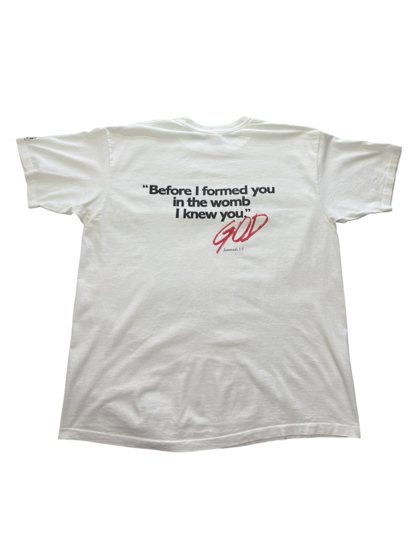 Vintage '92 Living Epistles Endangered Species Single Stitch Tee (XL)