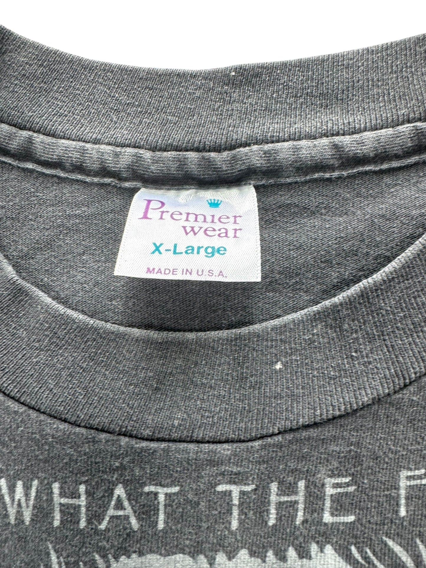 Vintage '93 Living Epistles “Who Holds the Future” Jesus Graphic Single Stitch Tee (XL)