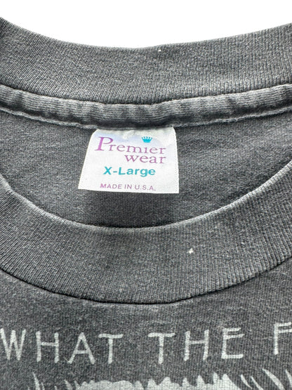 Vintage '93 Living Epistles “Who Holds the Future” Jesus Graphic Single Stitch Tee (XL)