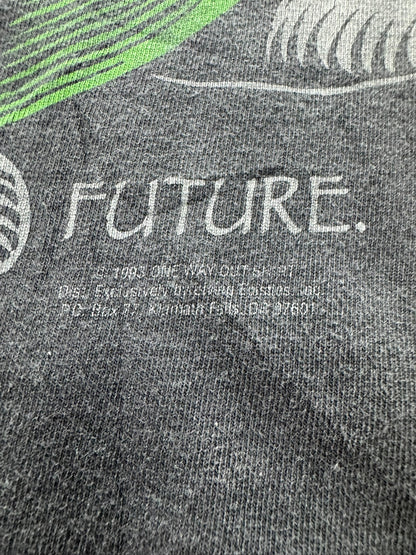 Vintage '93 Living Epistles “Who Holds the Future” Jesus Graphic Single Stitch Tee (XL)