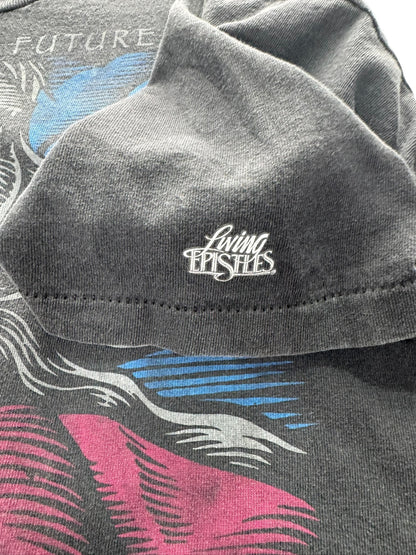 Vintage '93 Living Epistles “Who Holds the Future” Jesus Graphic Single Stitch Tee (XL)