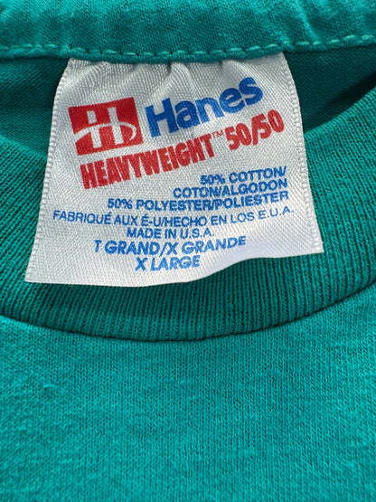 Vintage '93 Rooted in the Gospel Christ Lutheran Rally Tee (XL)