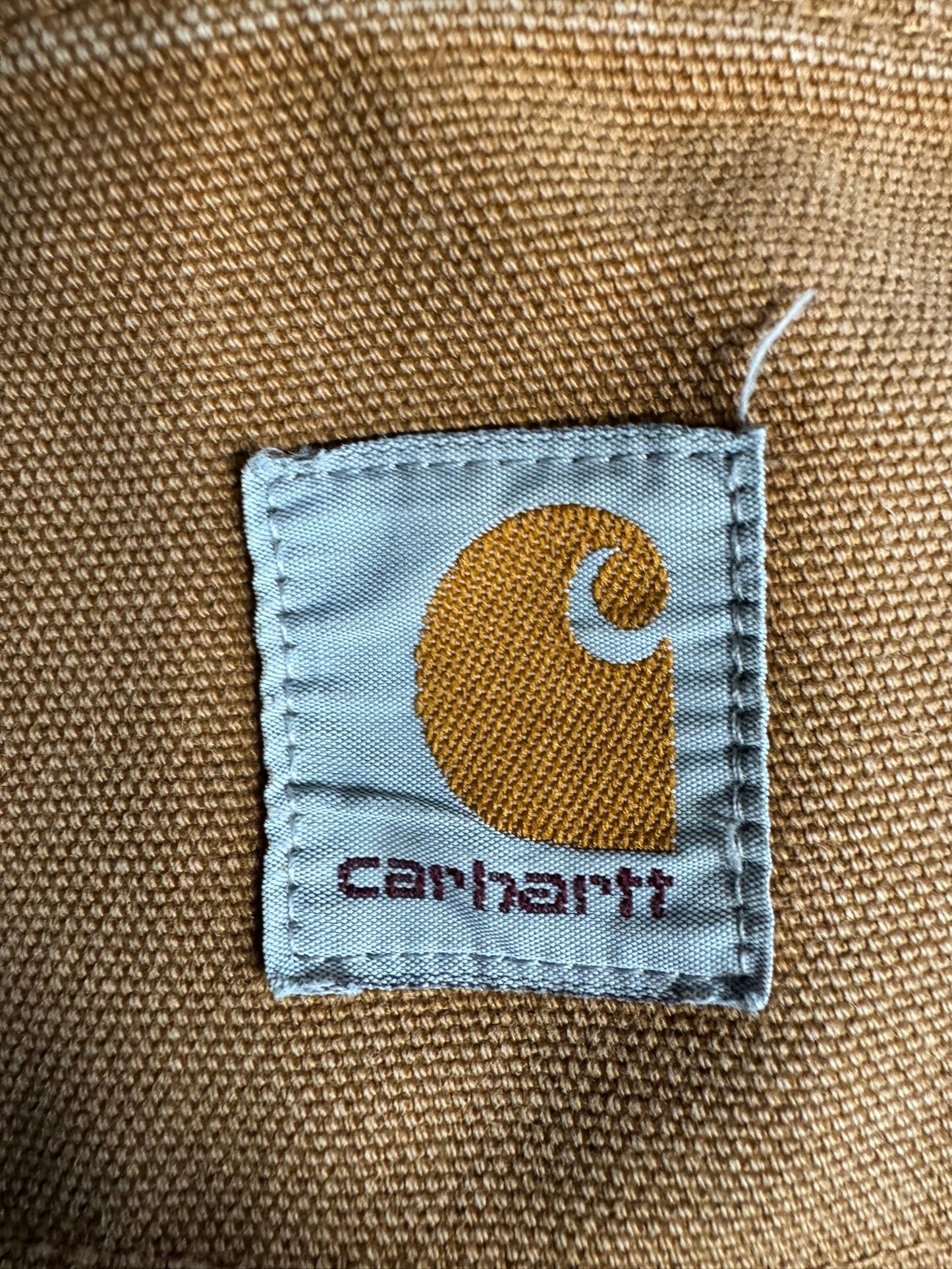 Carhartt Womens  Duck Canvas Carpenter Work Pants Brown Size 16 Womens (W28 L28)