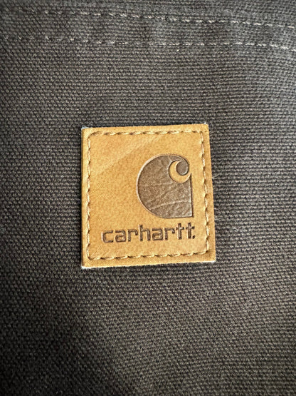 Carhartt B11 DKB Loose Fit Duck Work Dungaree Pants Men 32x30 Brown Vintage 2013