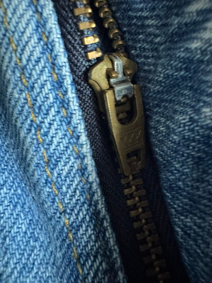 Carhartt B17 DST Relaxed Fit Tapered Leg Blue Denim Work Jean 40x32 (Fits 38x32)