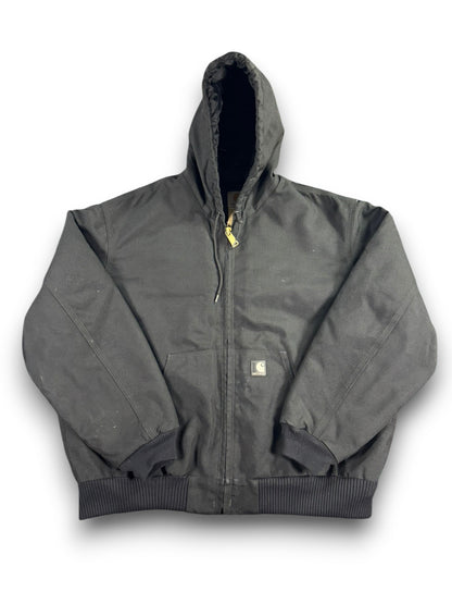 VTG Carhartt J133 BLK Youkon Extremes Quilted Active Jacket USA Made Men's XL