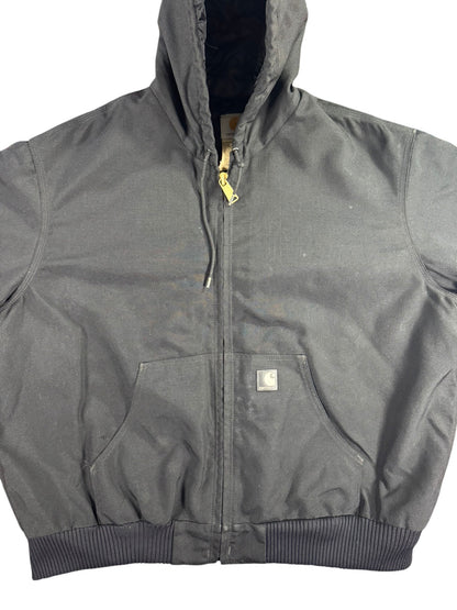 VTG Carhartt J133 BLK Youkon Extremes Quilted Active Jacket USA Made Men's XL