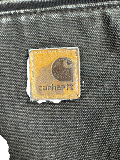 VTG Carhartt J141 DKB Hood Sherpa Lined Sierra Detroit Style Jacket Men's Sz. XL