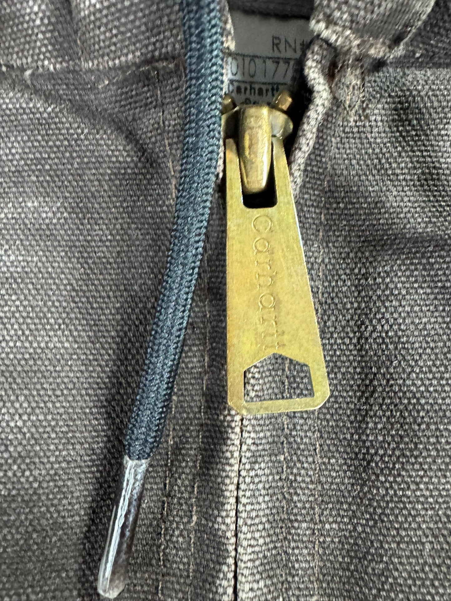 VTG Carhartt J141 DKB Hood Sherpa Lined Sierra Detroit Style Jacket Men's Sz. XL