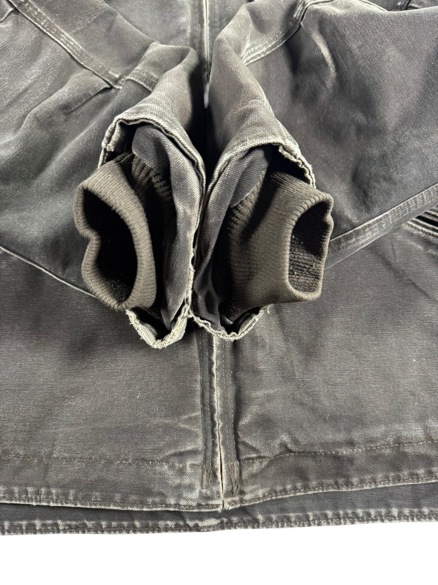 VTG Carhartt J141 DKB Hood Sherpa Lined Sierra Detroit Style Jacket Men's Sz. XL