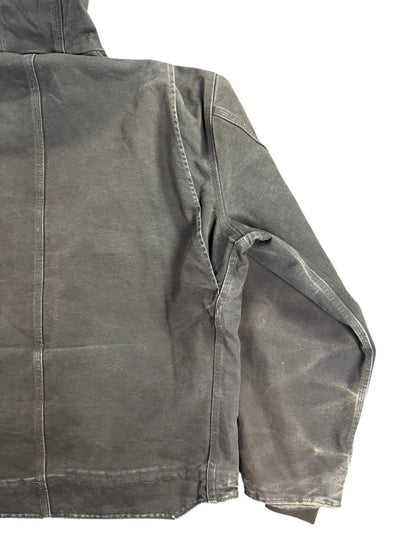 VTG Carhartt J141 DKB Hood Sherpa Lined Sierra Detroit Style Jacket Men's Sz. XL