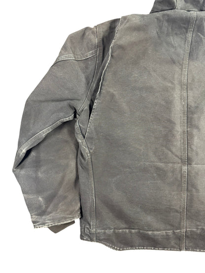 VTG Carhartt J141 DKB Hood Sherpa Lined Sierra Detroit Style Jacket Men's Sz. XL