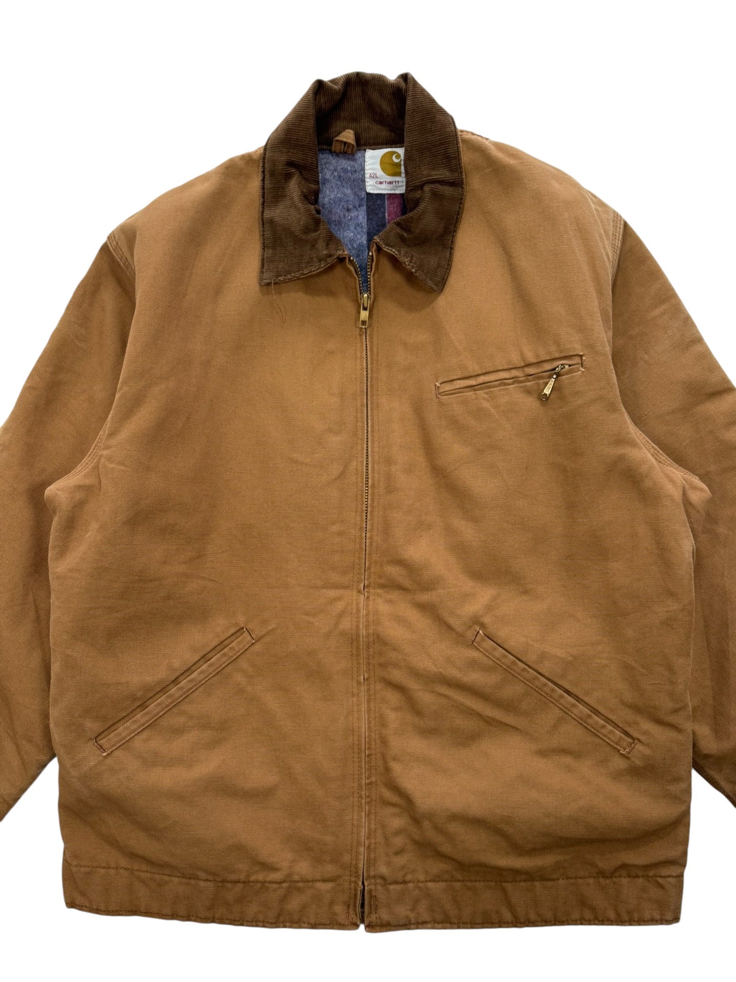 Vintage 70's Carhartt 6BLJ Detroit Jacket - Blanket Lined - NWOT - 42L Adult Large