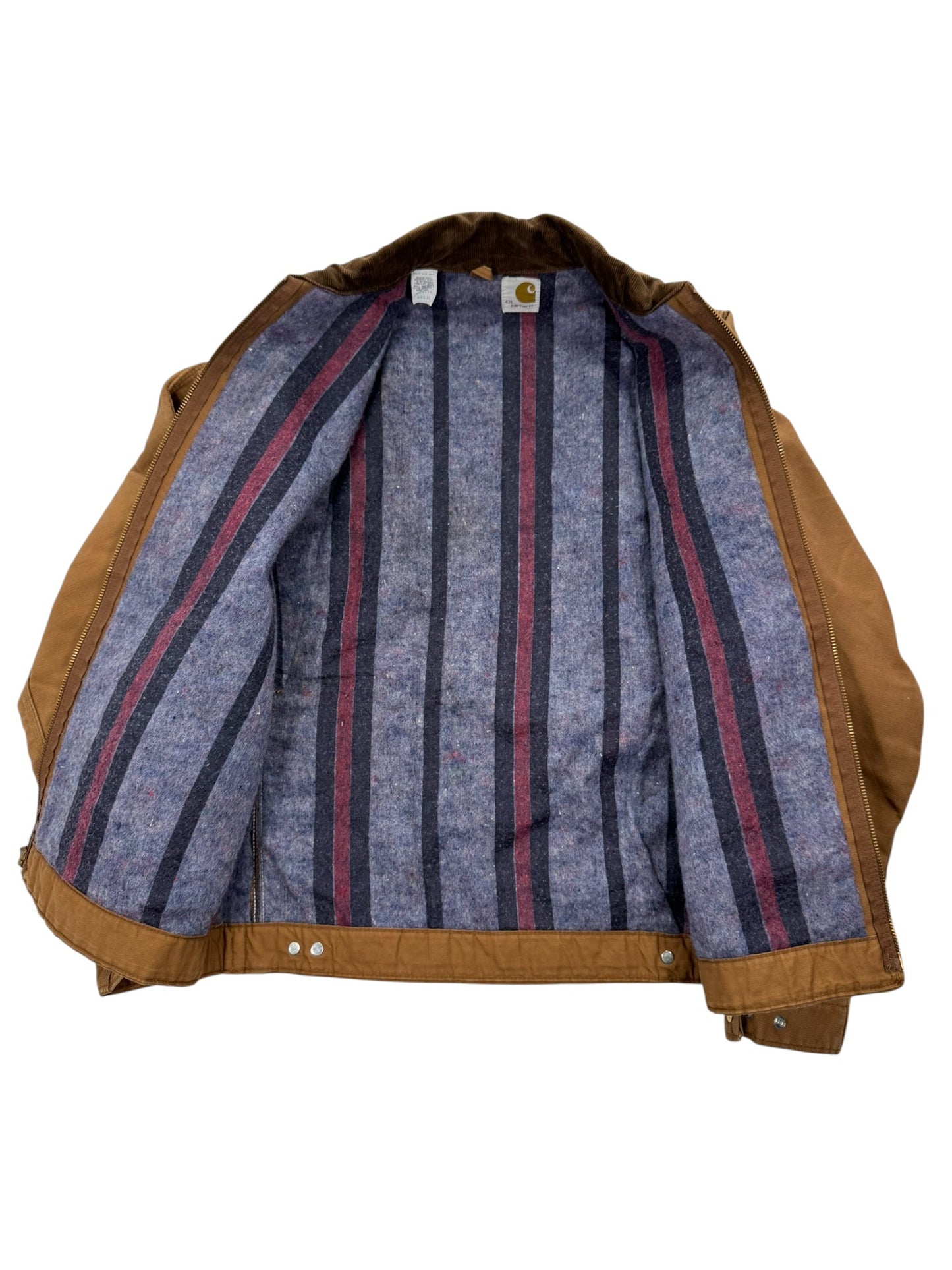 Vintage 70's Carhartt 6BLJ Detroit Jacket - Blanket Lined - NWOT - 42L Adult Large