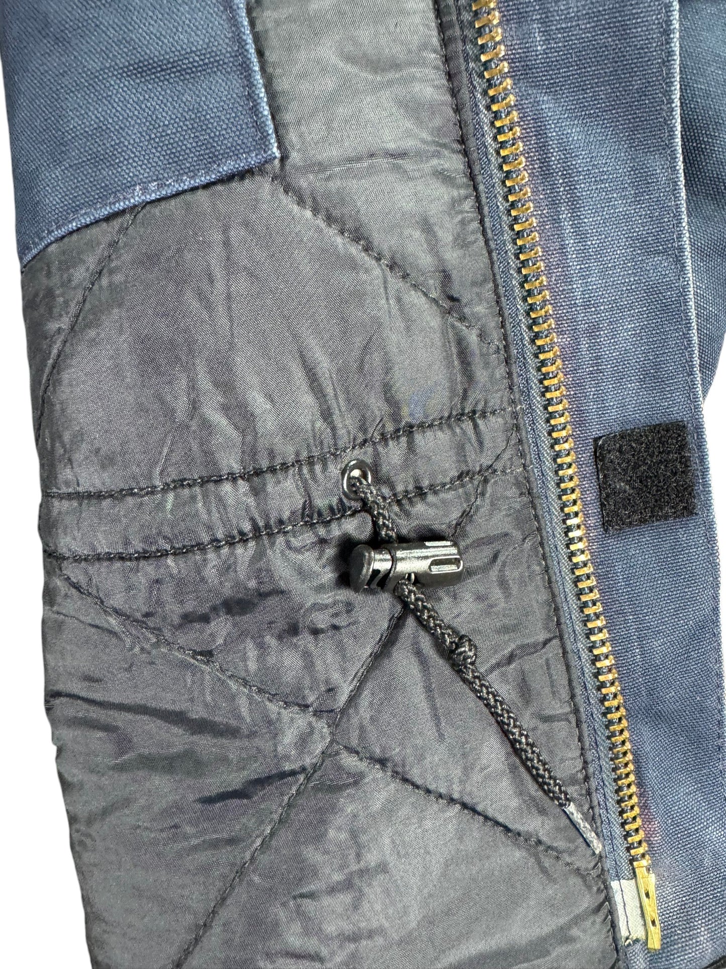 Carhartt C003 DNY Duck Canvas Quilted Artic Traditional Coat Navy Mens Sz. M